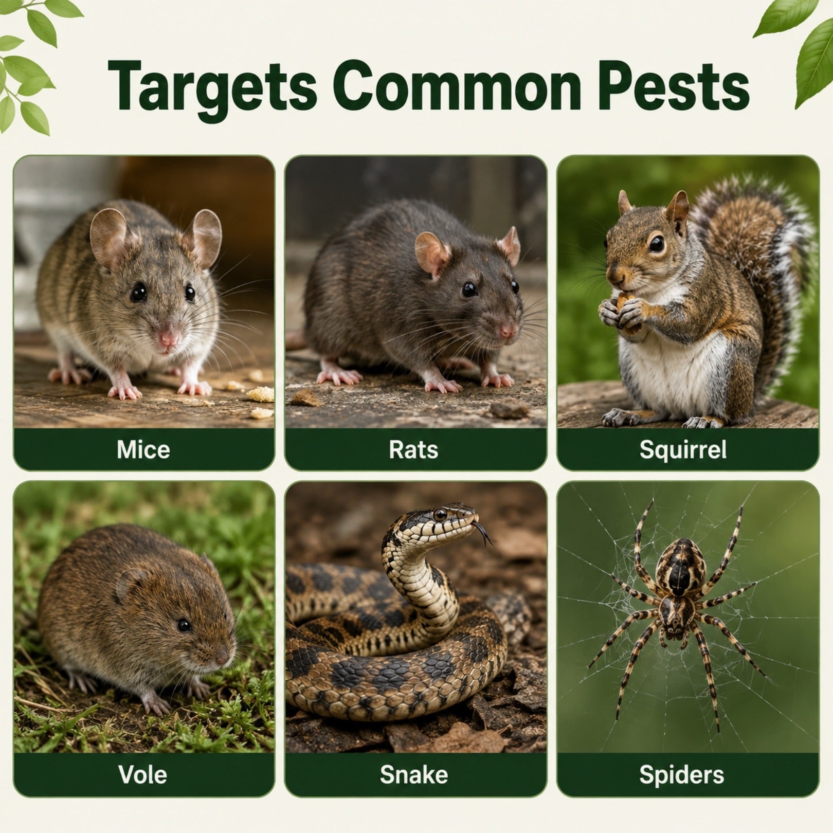 Natural Rodent Repellent Balls